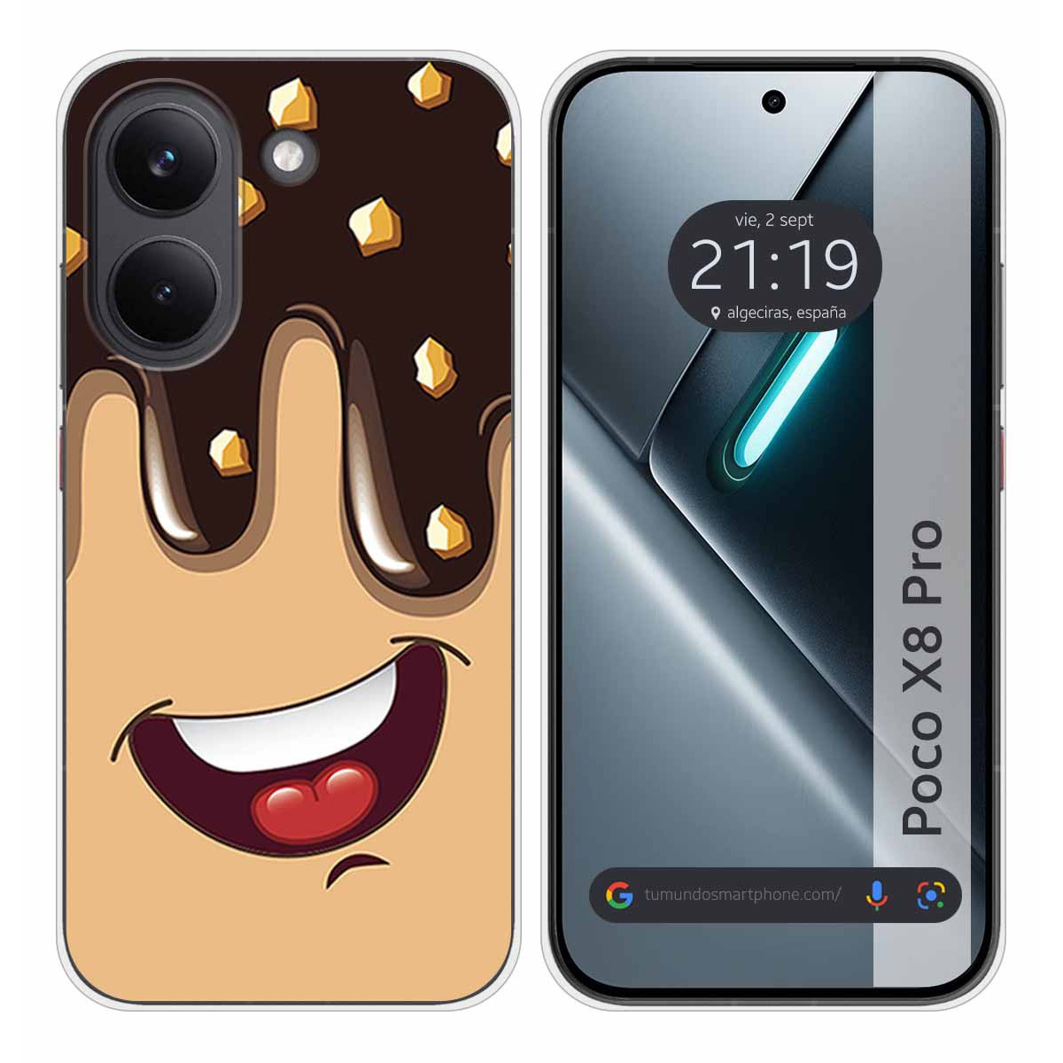 Funda Silicona para Xiaomi Poco X8 Pro 5G...