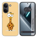 Funda Silicona para Xiaomi Poco X8 Pro 5G diseño Jirafa Dibujos
