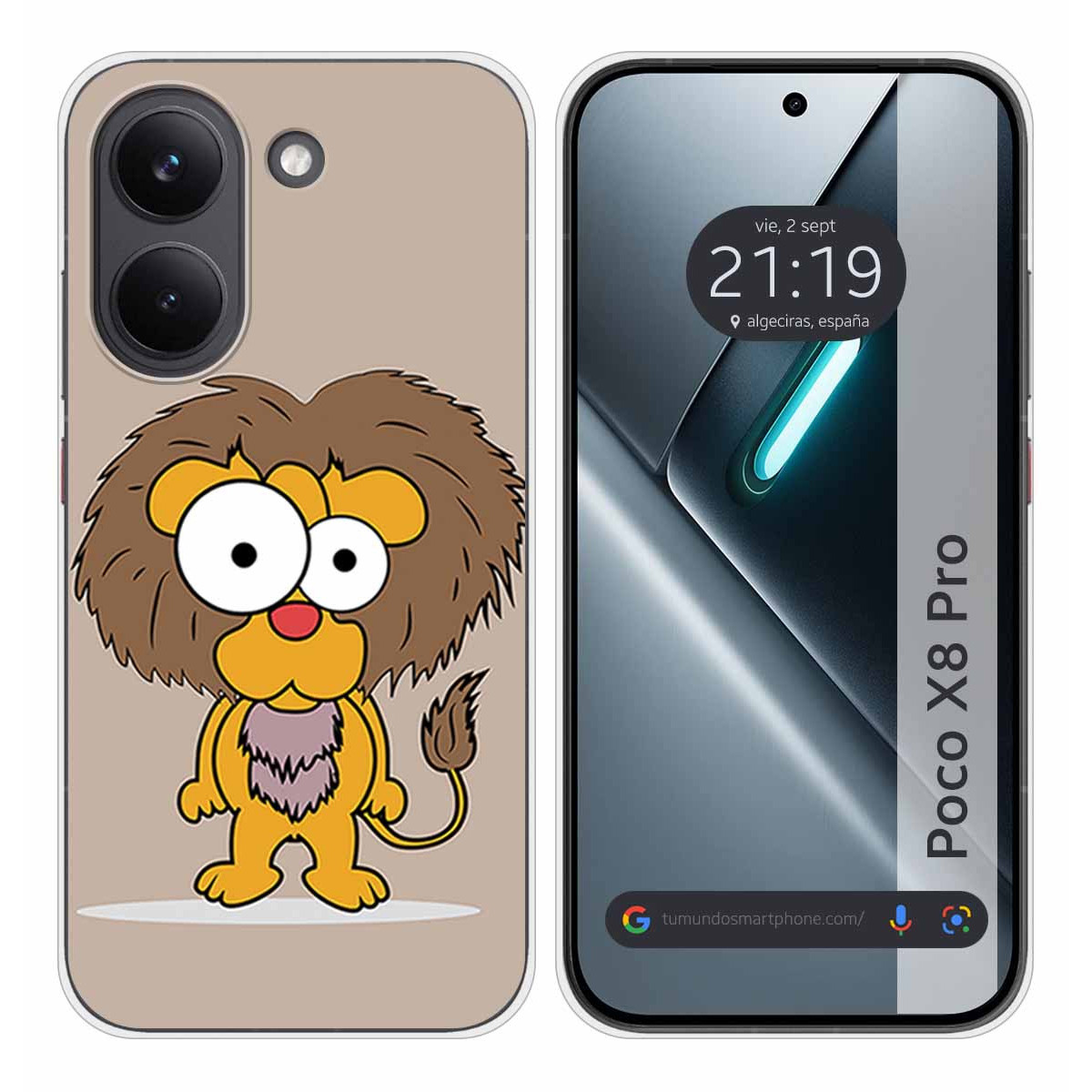 Funda Silicona para Xiaomi Poco X8 Pro 5G...
