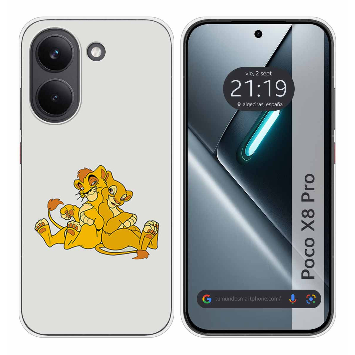 Funda Silicona para Xiaomi Poco X8 Pro 5G...