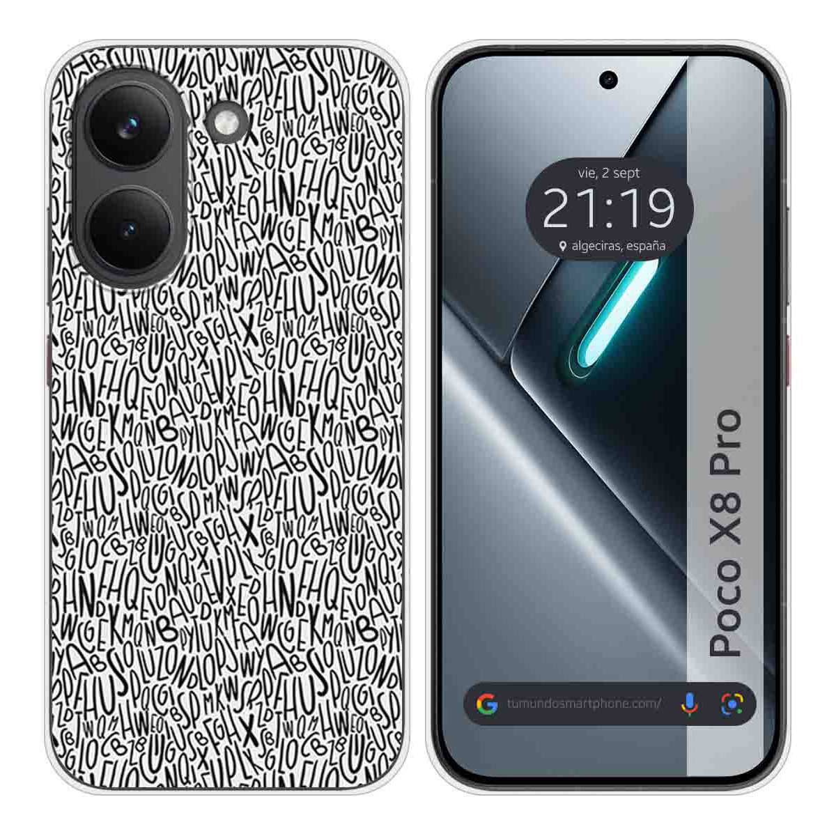 Funda Silicona para Xiaomi Poco X8 Pro 5G...