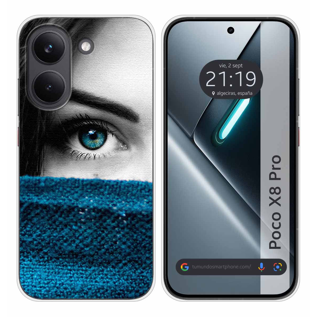 Funda Silicona para Xiaomi Poco X8 Pro 5G...