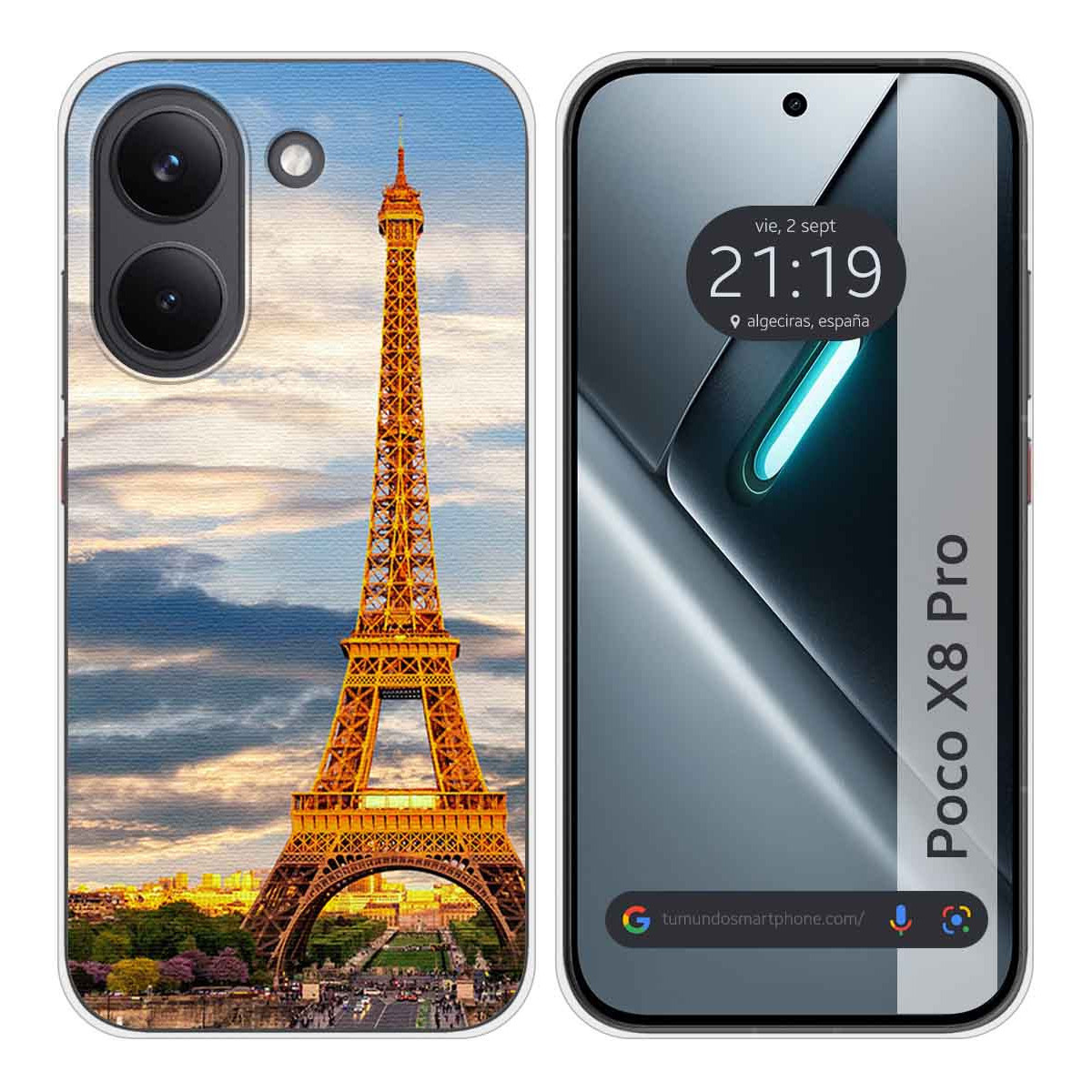 Funda Silicona para Xiaomi Poco X8 Pro 5G...