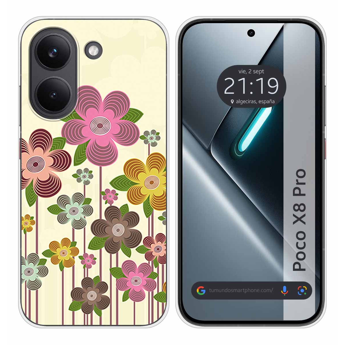 Funda Silicona para Xiaomi Poco X8 Pro 5G...