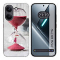 Funda Silicona para Xiaomi Poco X8 Pro 5G diseño Reloj Dibujos