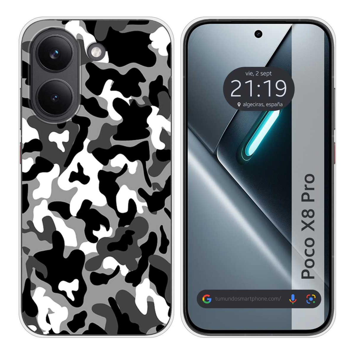 Funda Silicona para Xiaomi Poco X8 Pro 5G...
