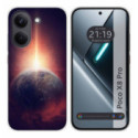 Funda Silicona para Xiaomi Poco X8 Pro 5G diseño Tierra Dibujos