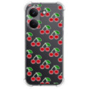 Funda Silicona Antigolpes para Xiaomi Poco X8 Pro 5G diseño Cerezas Dibujos