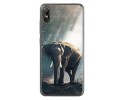 Funda Gel Tpu para Wiko View2 Go diseño Elefante Dibujos
