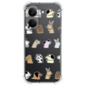 Funda Silicona Antigolpes para Xiaomi Poco X8 Pro 5G diseño Perros Dibujos