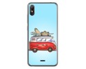 Funda Gel Tpu para Wiko View2 Go diseño Furgoneta Dibujos