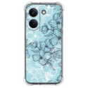 Funda Silicona Antigolpes para Xiaomi Poco X8 Pro 5G diseño Flores 03 Dibujos