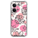 Funda Silicona Antigolpes para Xiaomi Poco X8 Pro 5G diseño Flores 09 Dibujos