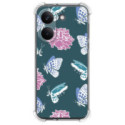 Funda Silicona Antigolpes para Xiaomi Poco X8 Pro 5G diseño Flores 10 Dibujos