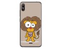 Funda Gel Tpu para Wiko View2 Go diseño Leon Dibujos