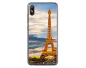Funda Gel Tpu para Wiko View2 Go diseño Paris Dibujos