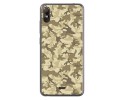 Funda Gel Tpu para Wiko View2 Go diseño Sand Camuflaje Dibujos