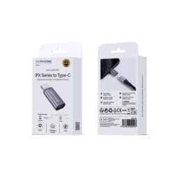 Adaptador de Datos Wephone WG14 – Lightning (IPX) a USB-C... 2