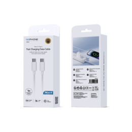 Cable de Carga Rápida Wephone WD14 USB-C a USB-C – PD 60W... 2
