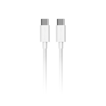 Cable de Carga Rápida Wephone WD14 USB-C a USB-C – PD 60W / 1 Metro Blanco