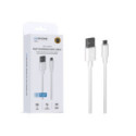 Cable de Carga y Datos Wephone WD26 – USB-A a Micro USB (1 m) con Carga Rápida 3.4A Blanco