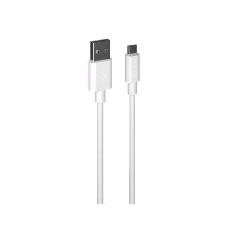 Cable de Carga y Datos Wephone WD26 – USB-A a Micro USB (1 m) con Carga Rápida 3.4A Blanco