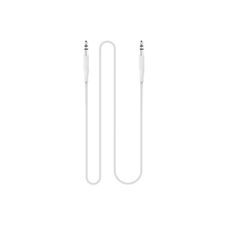 Cable Auxiliar Wephone WG02 – Jack 3.5 mm a Jack 3.5 mm (1 m) Blanco Estéreo