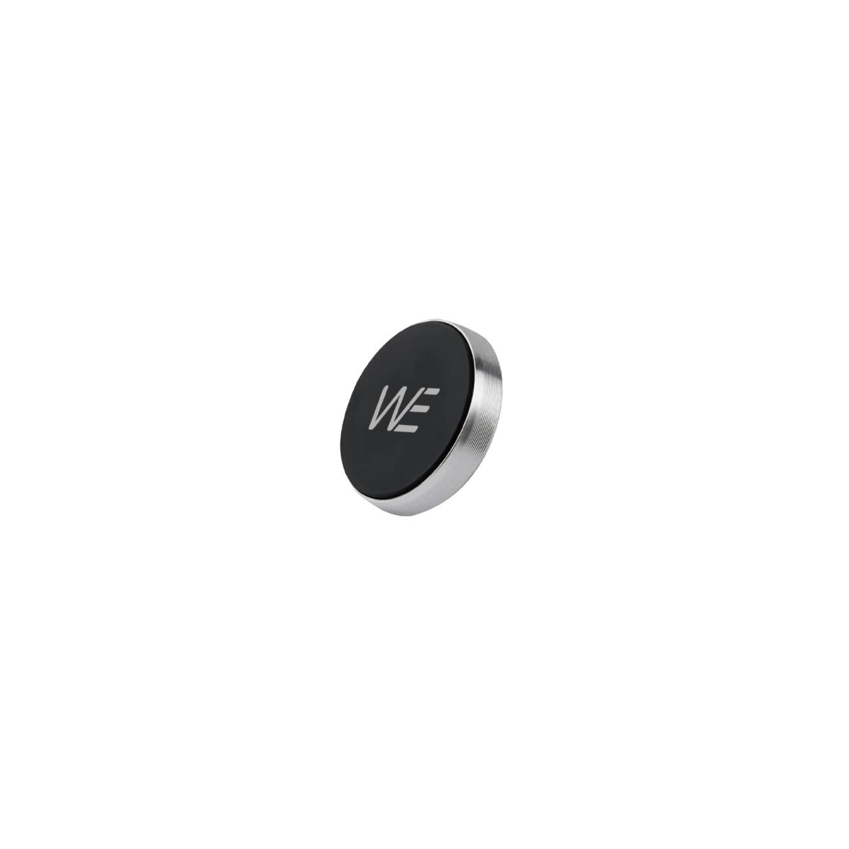 Soporte Magnético Adhesivo Wephone WC03 – Aleación de Aluminio,Compacto,Plata