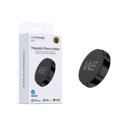 Soporte Magnético Adhesivo Wephone WC03 – Aleación de Aluminio,Compacto,Negro 2