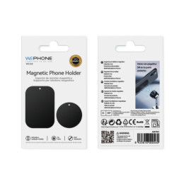 Placas Metálicas Adhesivas Wephone WC04 – Pack Circular y... 2