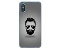 Funda Gel Tpu para Xiaomi Mi 8 Pro diseño Barba Dibujos