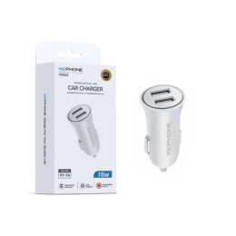 Cargador de Coche Dual USB de 15W / 3A Carga Inteligente...