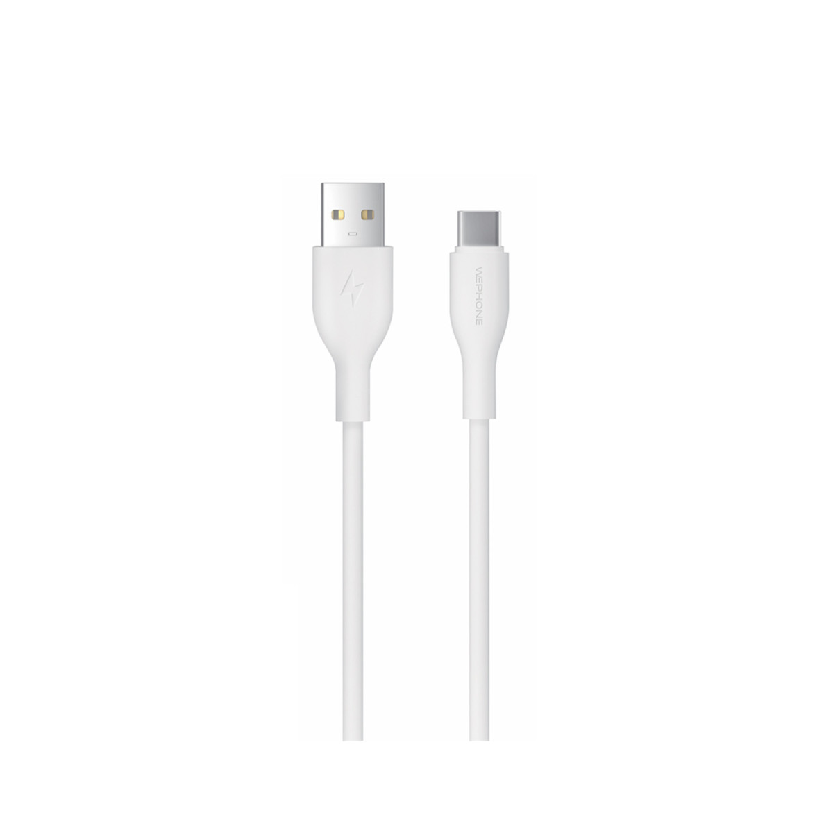 Cable de Silicona USB-A a USB-C WD101 - 3.4A Carga Rápida y Datos (1m)