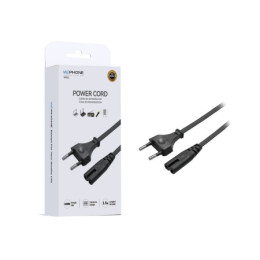 Cable de Alimentación Europeo Wephone WD22 – Tipo 8 (C7)...