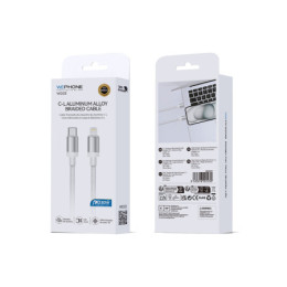 Cable de Carga y Datos Wephone WD33 – USB-C a Lightning... 2