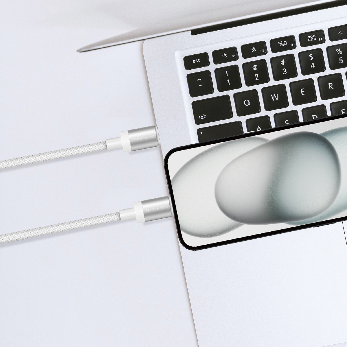 Cable de Carga y Datos Wephone WD33 – USB-C a...