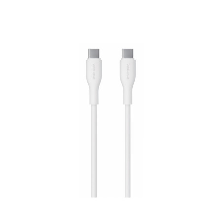 Cable de Silicona USB-C a USB-C WD102 - PD 60W / 3A Fast Charging (1m)