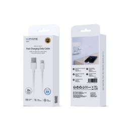 Cable de Carga Rápida Wephone WD02 USB-A a USB-C – 3A / 2... 2