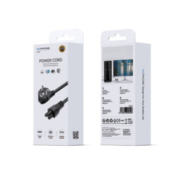 Cable de Alimentación Europeo Wephone WD20 – Tipo Trébol... 2