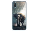 Funda Gel Tpu para Xiaomi Mi 8 Pro diseño Elefante Dibujos