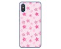 Funda Gel Tpu para Xiaomi Mi 8 Pro diseño Flores Dibujos