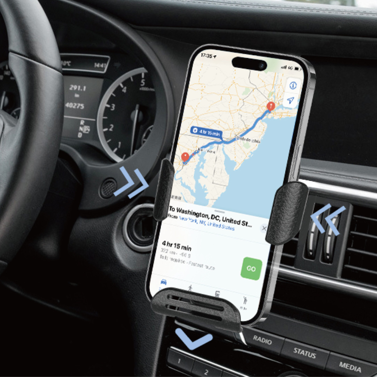 Soporte de Móvil para Coche Wephone WC19 –...