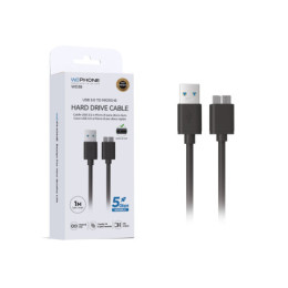 Cable USB 3.0 a Micro-B Wephone WD38 para Disco Duro –...