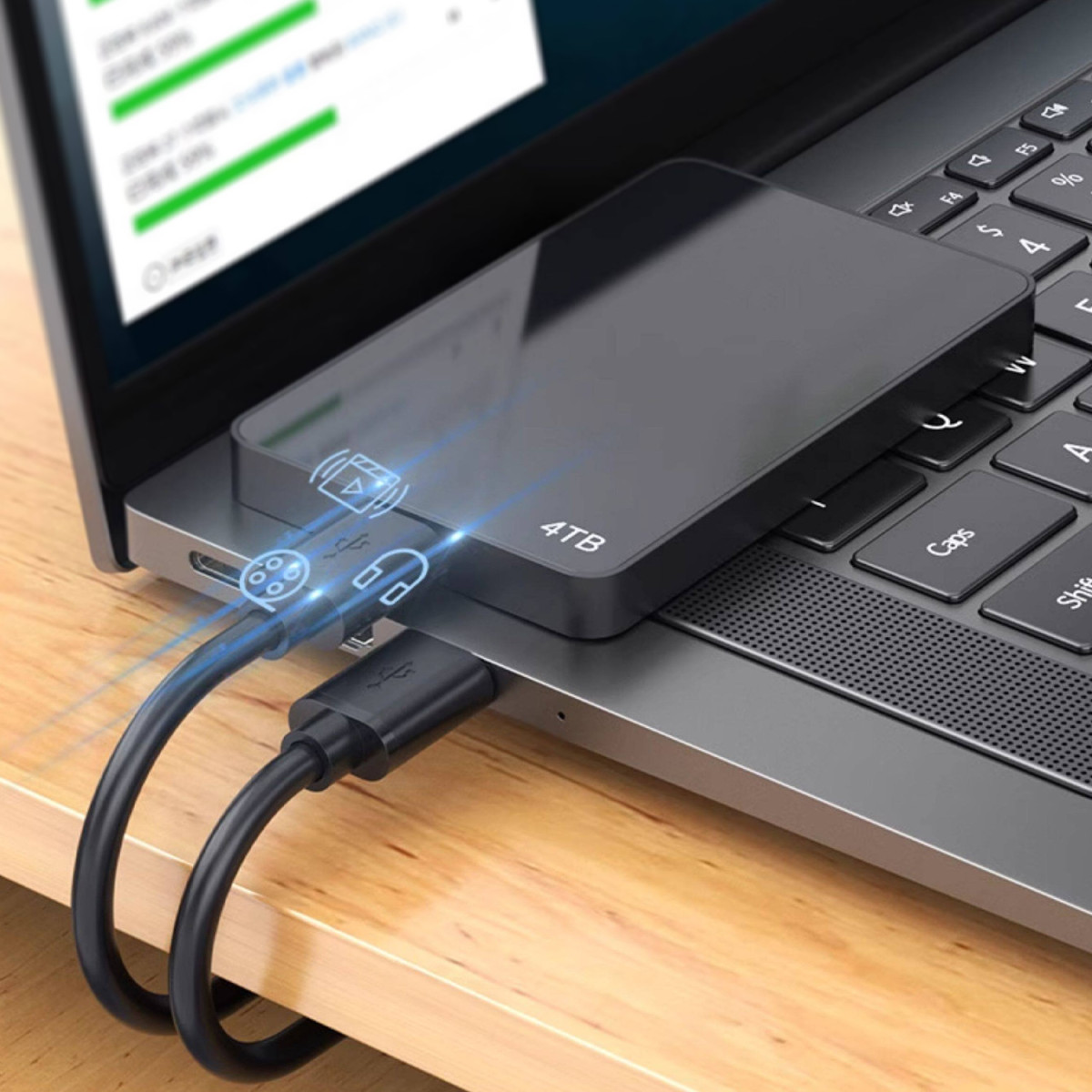 Cable USB 3.0 a Micro-B Wephone WD38 para Disco...