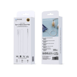 Cable Adaptador de Audio Wephone WG18 – USB-C a Jack 3,5... 2