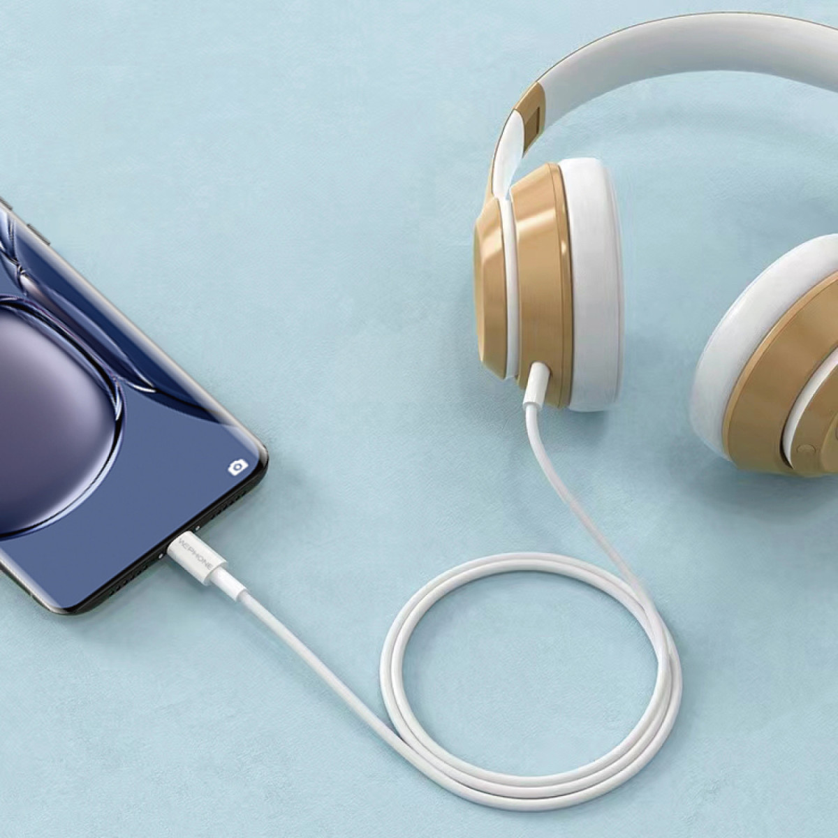 Cable Adaptador de Audio Wephone WG18 – USB-C a...