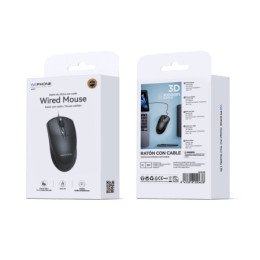 Ratón Ergonómico con Cable Wephone WI01 – Sensor Óptico... 2