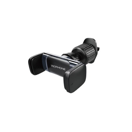 Soporte de Coche Universal Wephone WC07 – Ajuste de Rejilla con Doble Estabilidad,Rotación 360°,Negro