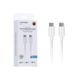 Cable de Carga Ultra Rápida Wephone WD08 USB-C a USB-C –...