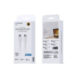 Cable de Carga Ultra Rápida Wephone WD08 USB-C a USB-C –... 2
